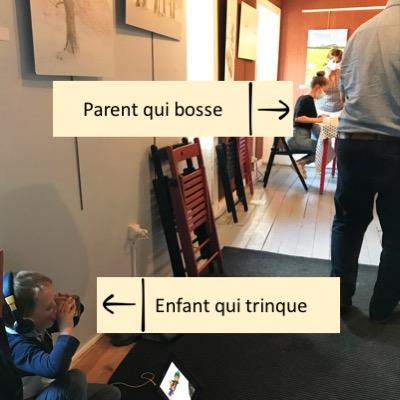 Comment écrire quand on a des enfants ?